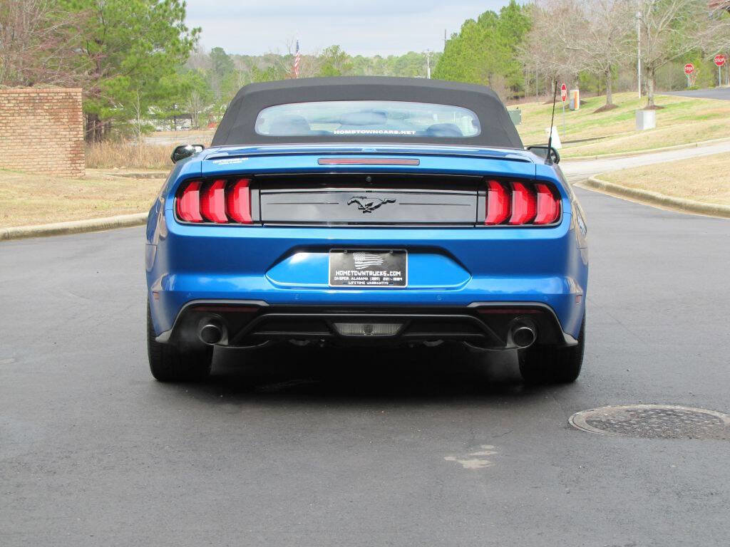 Used 2020 Ford Mustang Convertible w/ Equipment Group 101A RWD image 16