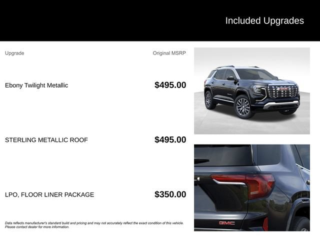 New 2026 GMC Terrain Denali w/ LPO, Floor Liner Package AWD/4WD image 6