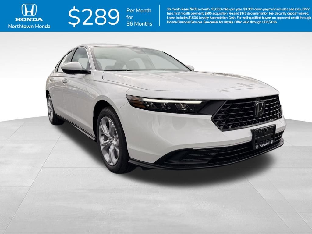 New 2025 Honda Accord LX