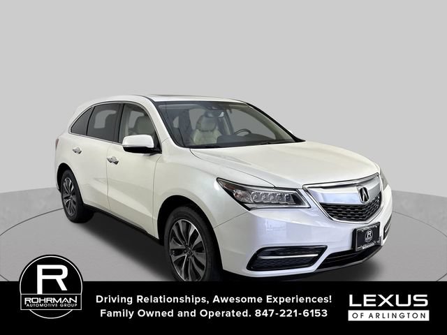 Used 2016 Acura MDX w/ Technology Package AWD/4WD image 3