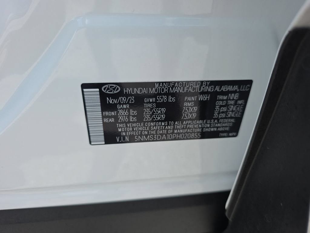 Certified 2023 Hyundai Santa Fe SEL Premium w/ Cargo Package AWD/4WD image 37
