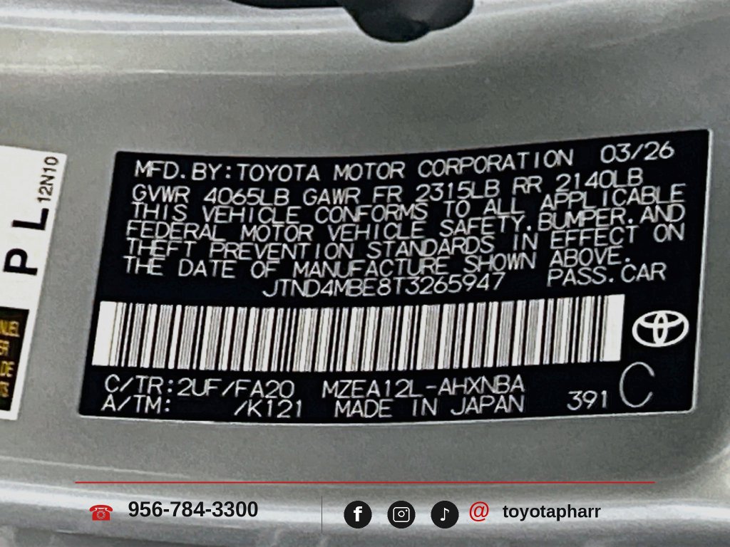 Used 2026 Toyota Corolla SE FWD image 29