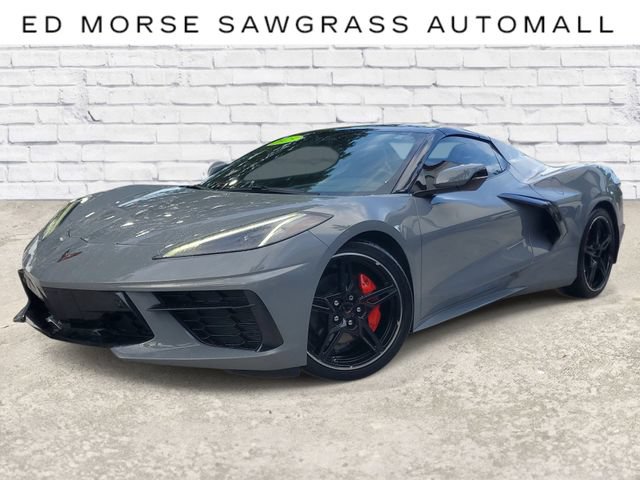 Certified 2025 Chevrolet Corvette Stingray Preferred Conv w/ Stealth Interior Trim Package