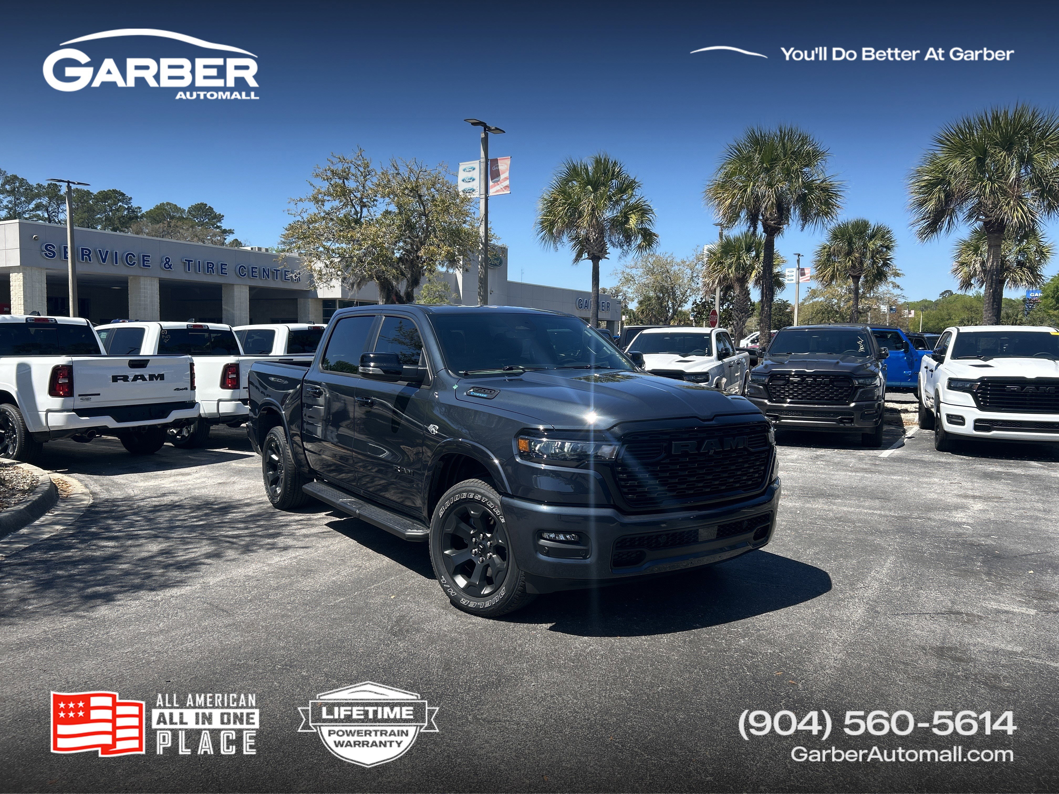 New 2026 RAM 1500 4x4 Crew Cab image 1