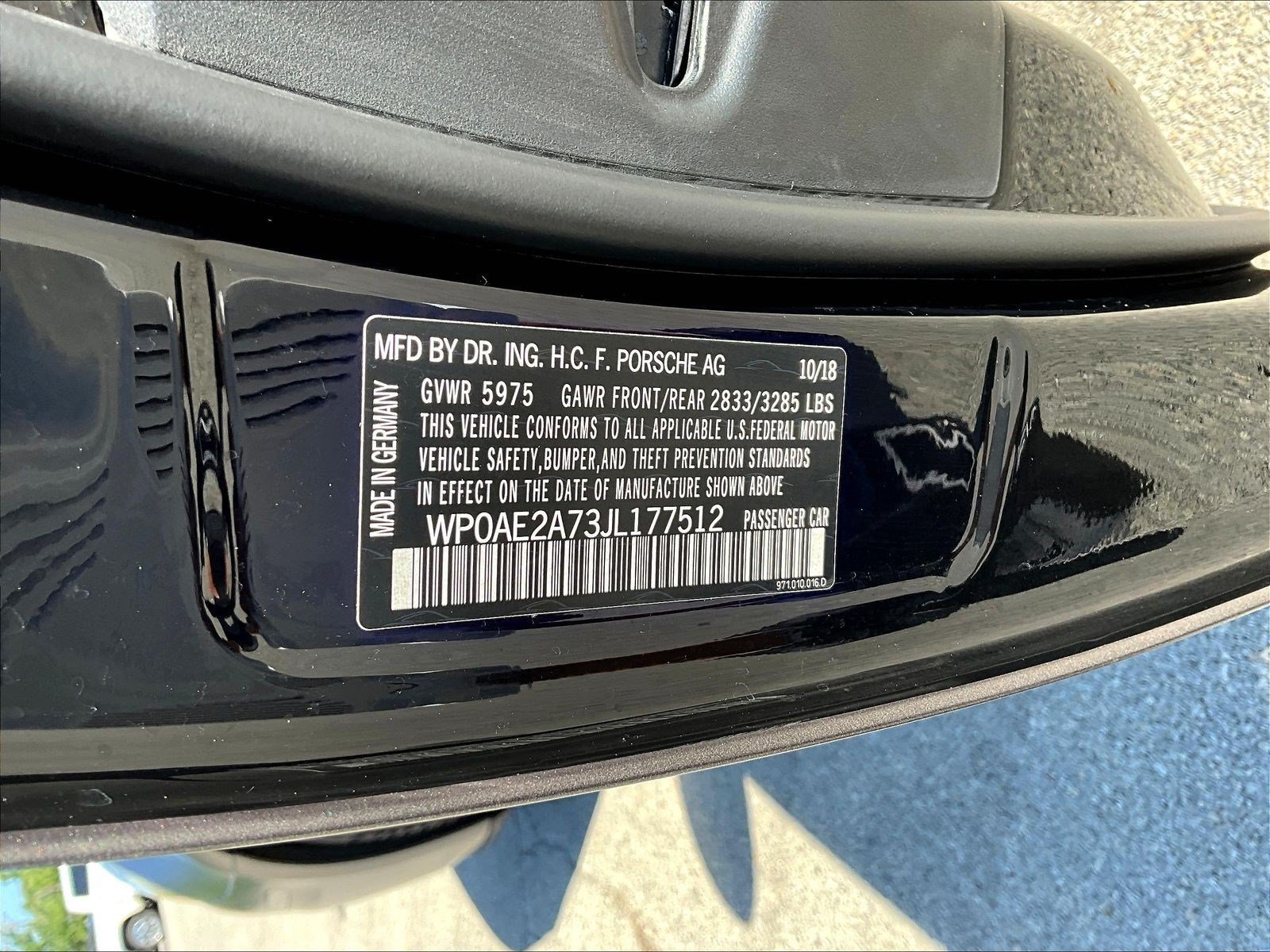 Used 2018 Porsche Panamera 4 AWD/4WD image 19