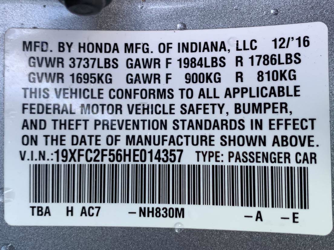 Used 2017 Honda Civic LX image 43