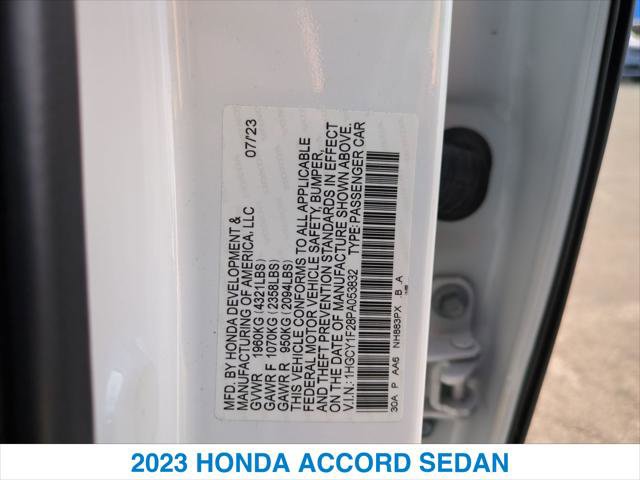 Used 2023 Honda Accord LX image 25