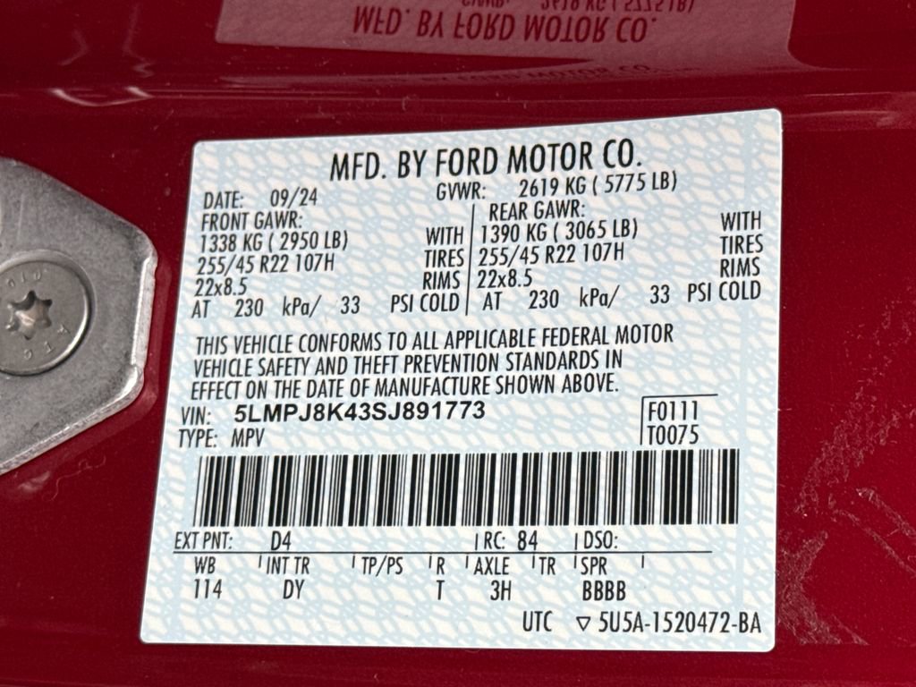 Used 2025 Lincoln Nautilus Reserve image 33