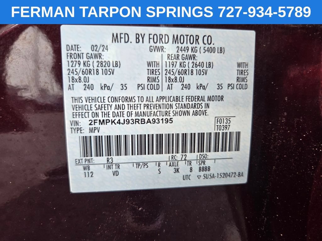 Used 2024 Ford Edge SEL AWD/4WD image 23