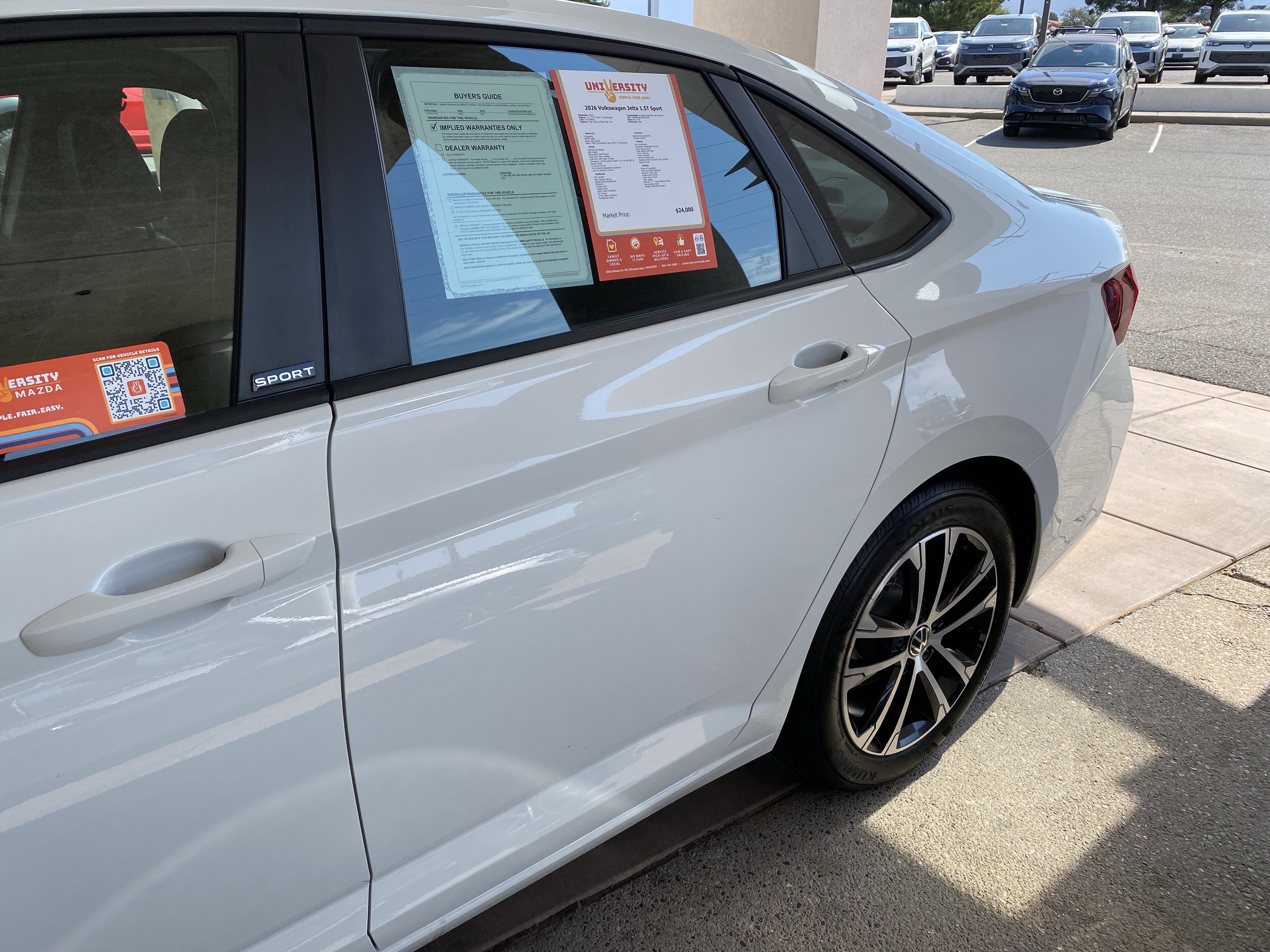 Certified 2026 Volkswagen Jetta Sport FWD image 50