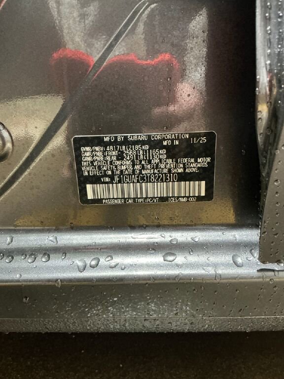 New 2026 Subaru Impreza 2.0i Sport image 11