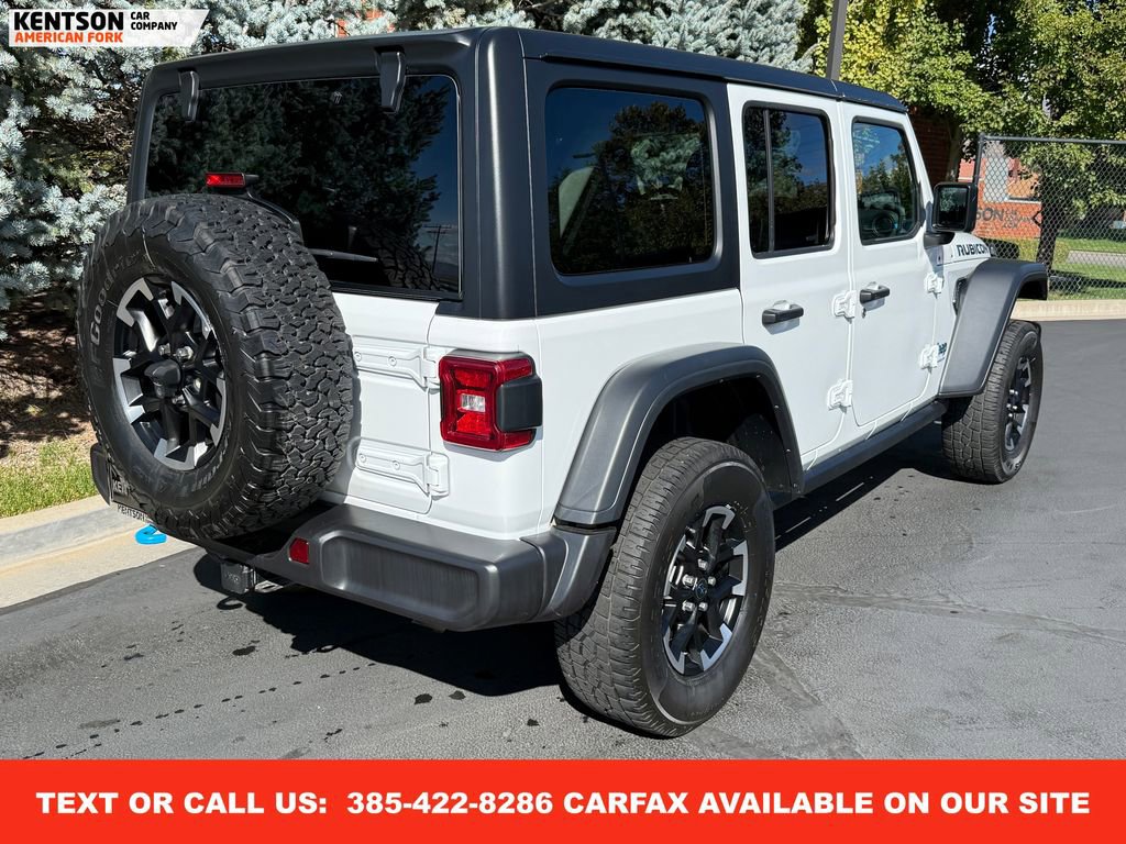 Used 2024 Jeep Wrangler Unlimited Rubicon 4xe image 8