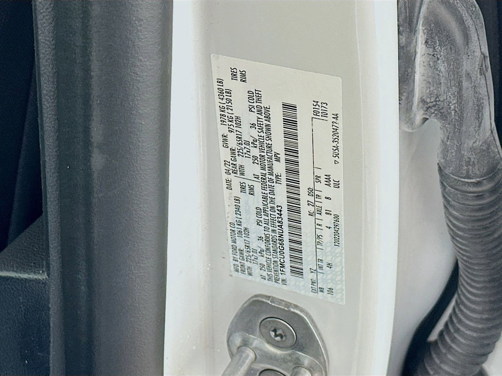 Used 2022 Ford Escape SE FWD image 29