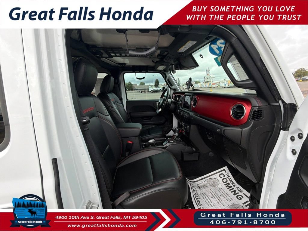 Used 2021 Jeep Gladiator Rubicon w/ Uconnect 4C Nav & Sound Group AWD/4WD image 29