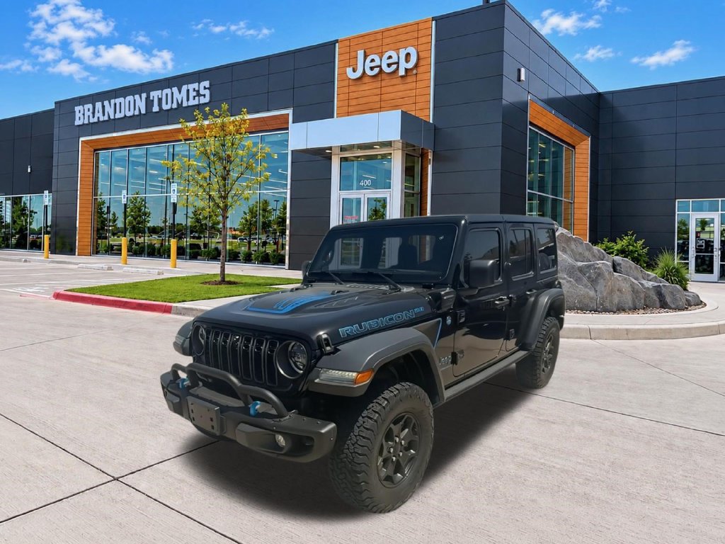 Used 2023 Jeep Wrangler Unlimited Rubicon 4xe AWD/4WD image 4