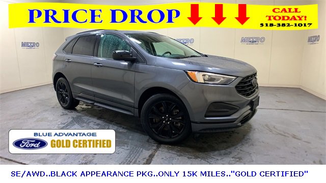 Certified 2022 Ford Edge SE w/ Black Appearance Package