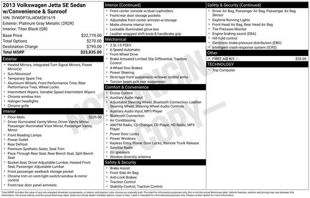 Used 2013 Volkswagen Jetta SE image 30