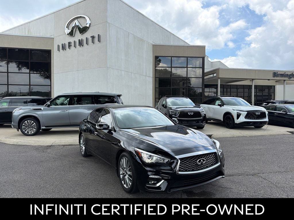 Certified 2024 INFINITI Q50 Luxe w/ Cargo Package