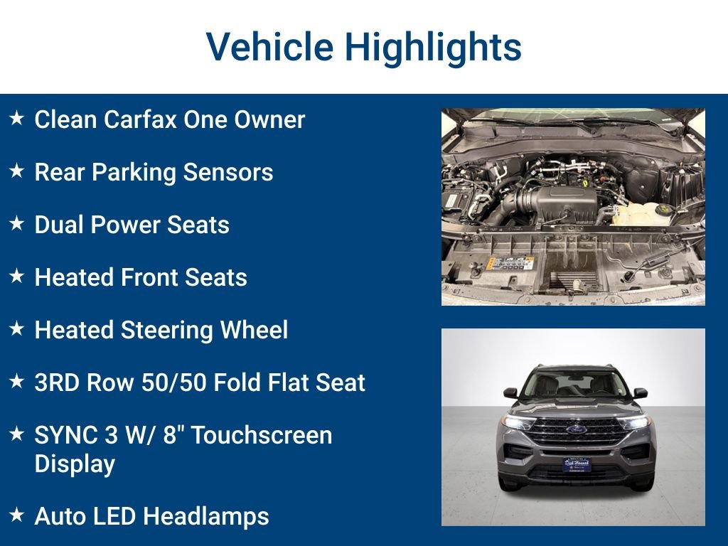 Used 2022 Ford Explorer XLT AWD/4WD image 3