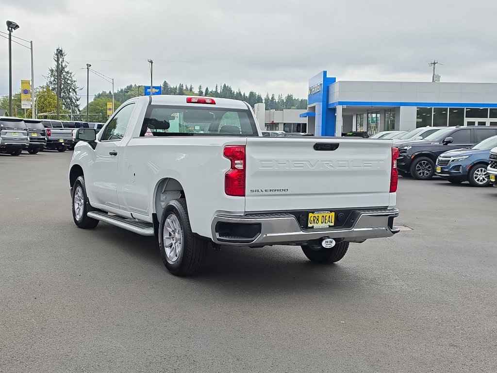 Certified 2025 Chevrolet Silverado 1500 W/T RWD image 4