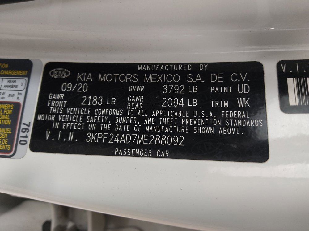 Used 2021 Kia Forte LXS FWD image 33