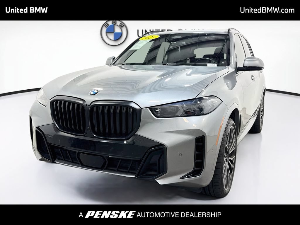 Certified 2025 BMW X5 sDrive40i w/ M Sport Package RWD image 1