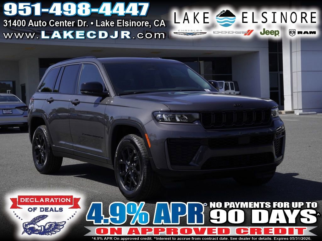 New 2026 Jeep Grand Cherokee Altitude AWD/4WD 360° Tour
