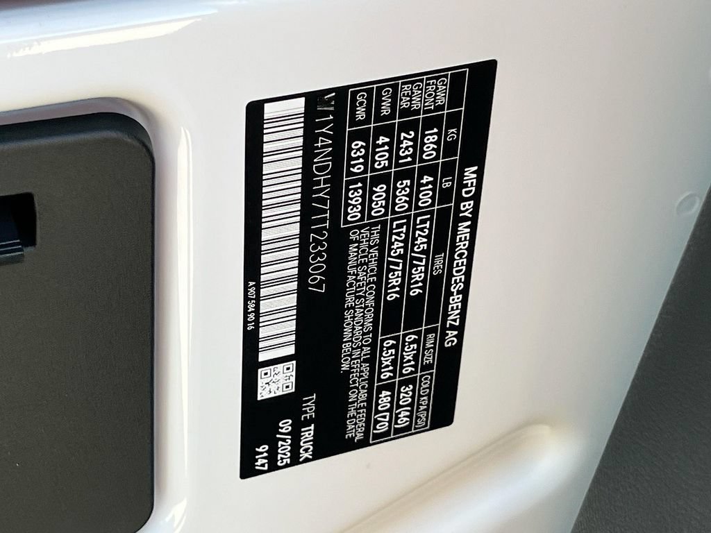 New 2026 Mercedes-Benz Sprinter 2500 image 30