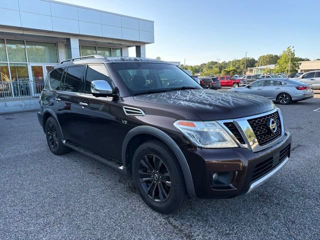 Used 2017 Nissan Armada Platinum w/ Captain Seat Package RWD image 3