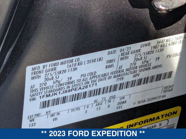 Certified 2023 Ford Expedition Max XLT image 25