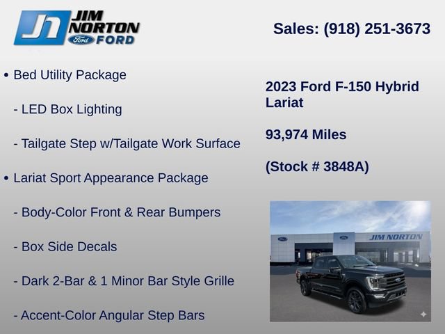 Used 2023 Ford F150 Lariat w/ Equipment Group 502A High AWD/4WD image 40