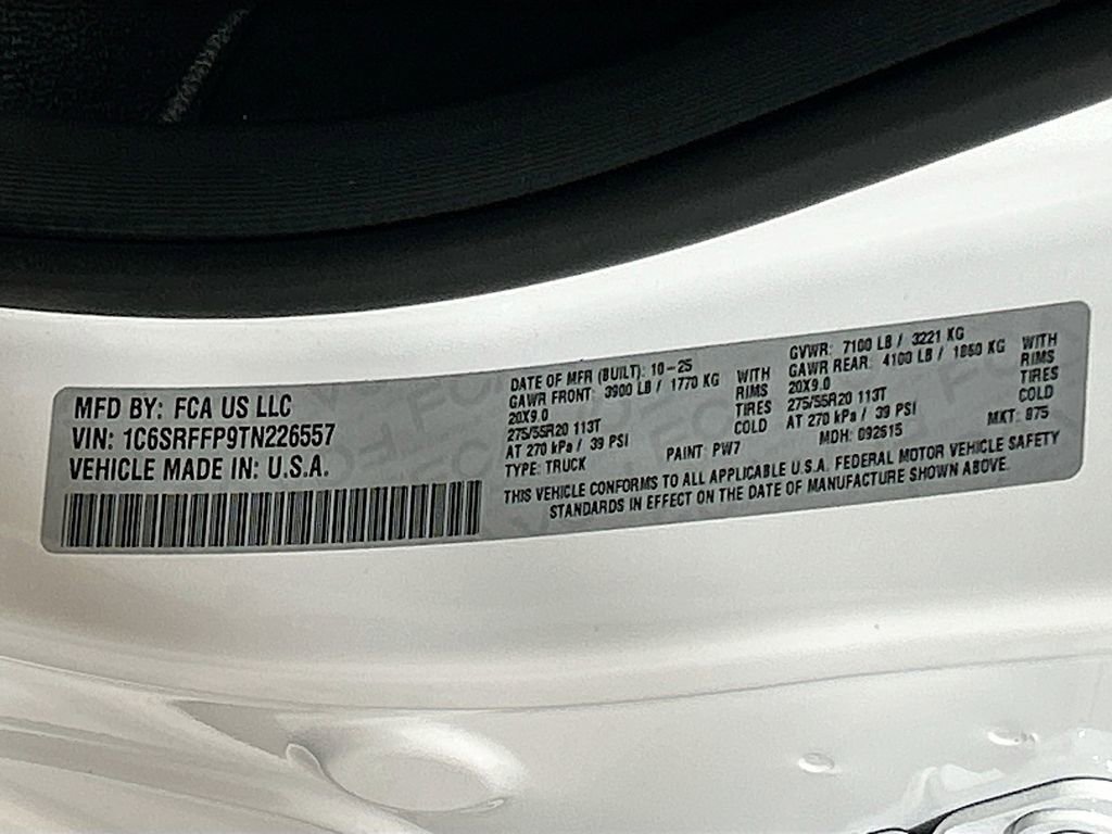 Used 2026 RAM 1500 Lone Star AWD/4WD image 29
