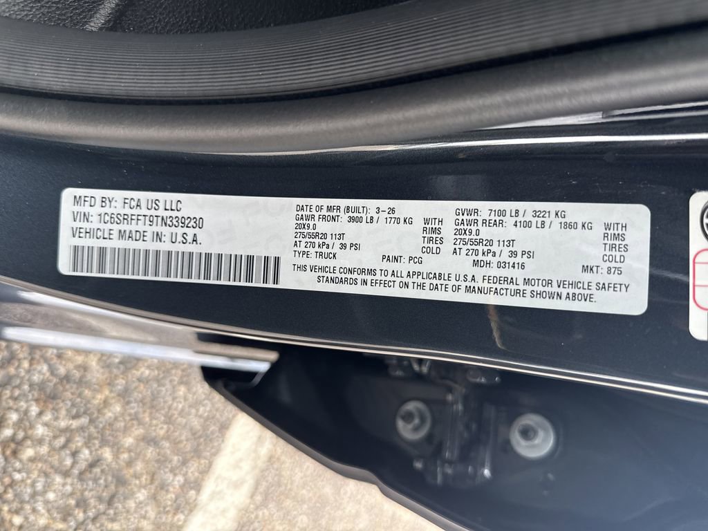 New 2026 RAM 1500 4x4 Crew Cab image 28