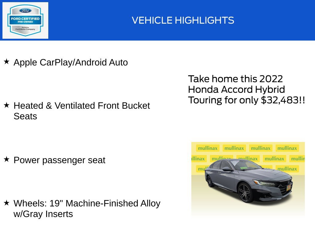 Used 2022 Honda Accord Touring image 19