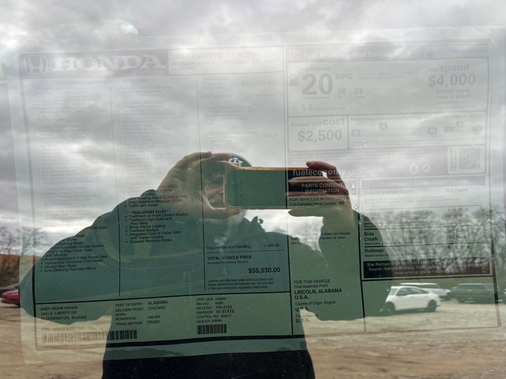 New 2026 Honda Passport TrailSport Elite image 49