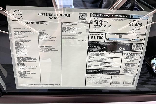 New 2025 Nissan Rogue SV image 37