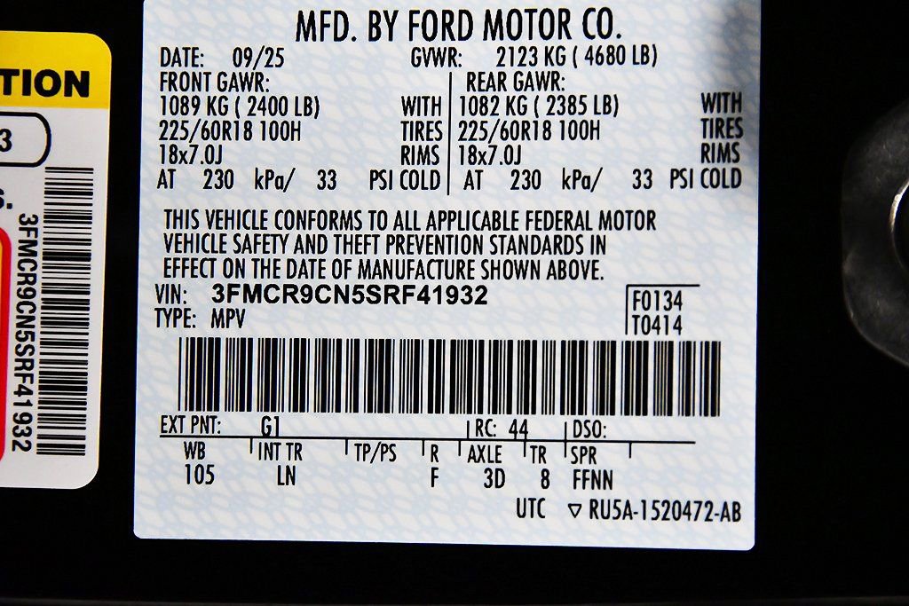 New 2025 Ford Bronco Sport Outer Banks w/ Outer Banks Tech Package+ image 14