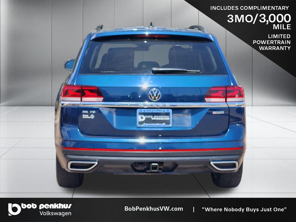 Used 2021 Volkswagen Atlas SE AWD/4WD image 25