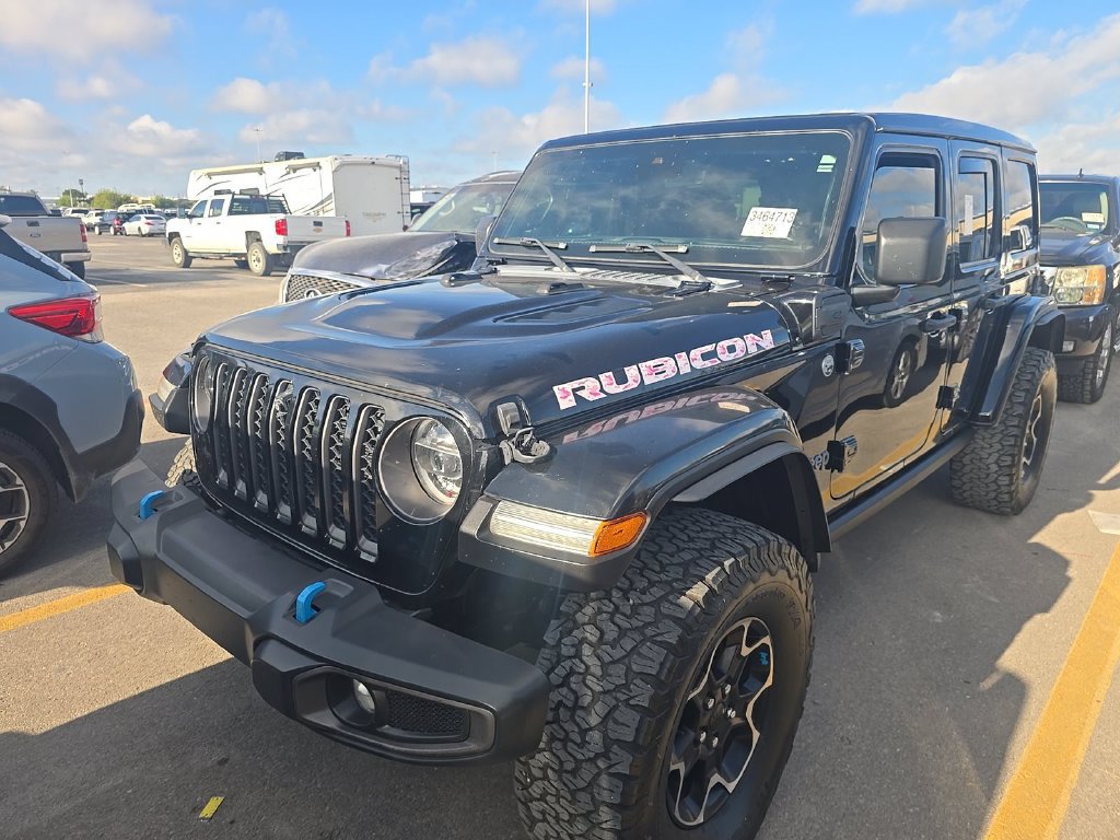 Used 2022 Jeep Wrangler Unlimited Rubicon 4xe w/ Cold Weather Group AWD/4WD image 1