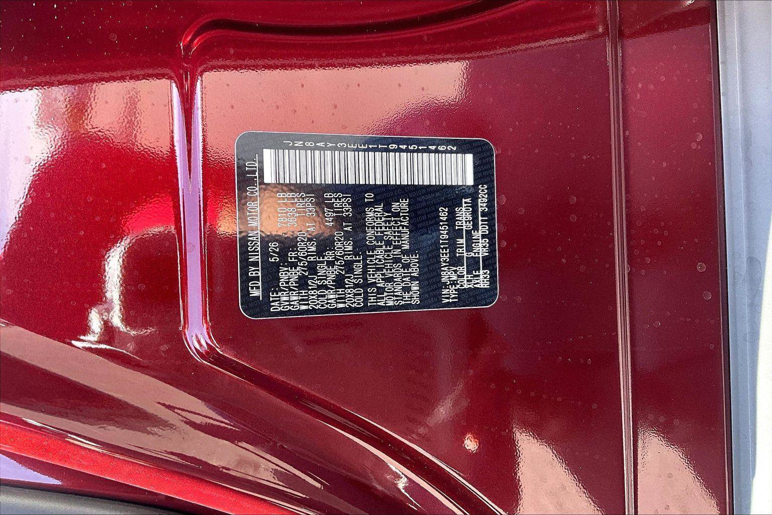 New 2026 Nissan Armada Platinum AWD/4WD image 9