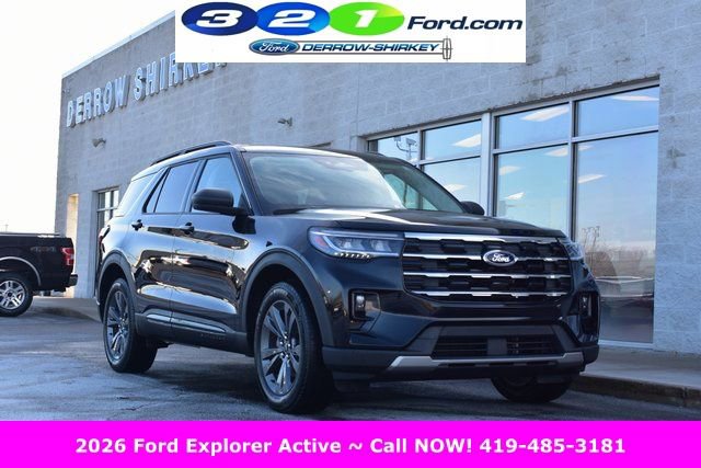 New 2026 Ford Explorer Active w/ Active Comfort Package
