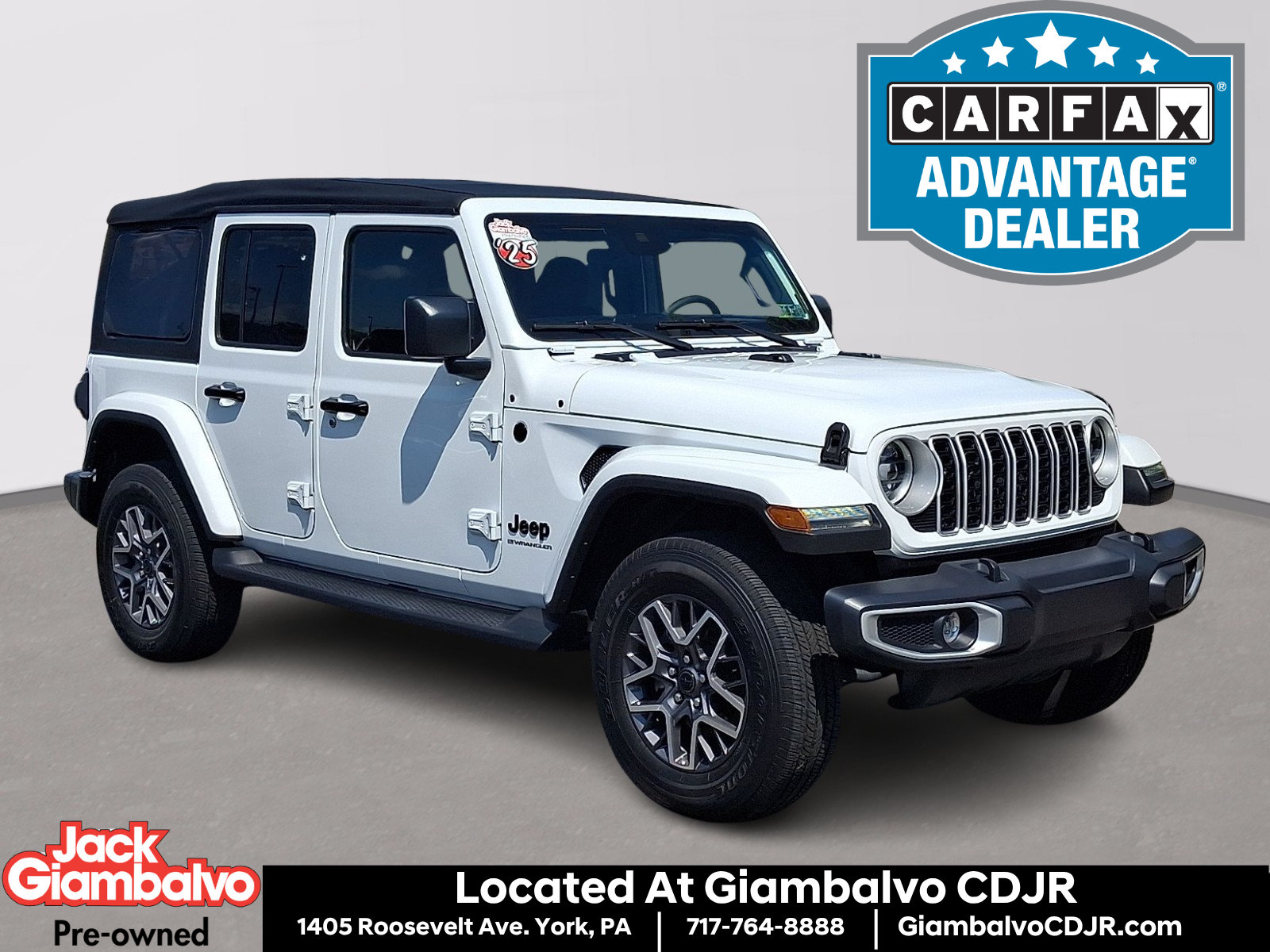 Used 2025 Jeep Wrangler Unlimited Sahara w/ Safety Group