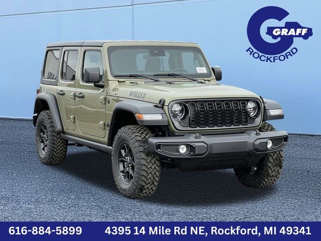 New 2025 Jeep Wrangler Willys