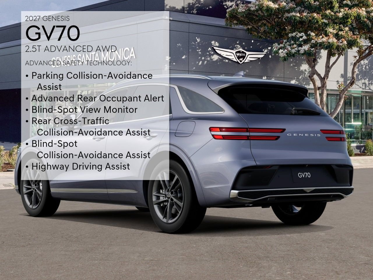 New 2027 Genesis GV70 2.5T Advanced AWD/4WD image 8