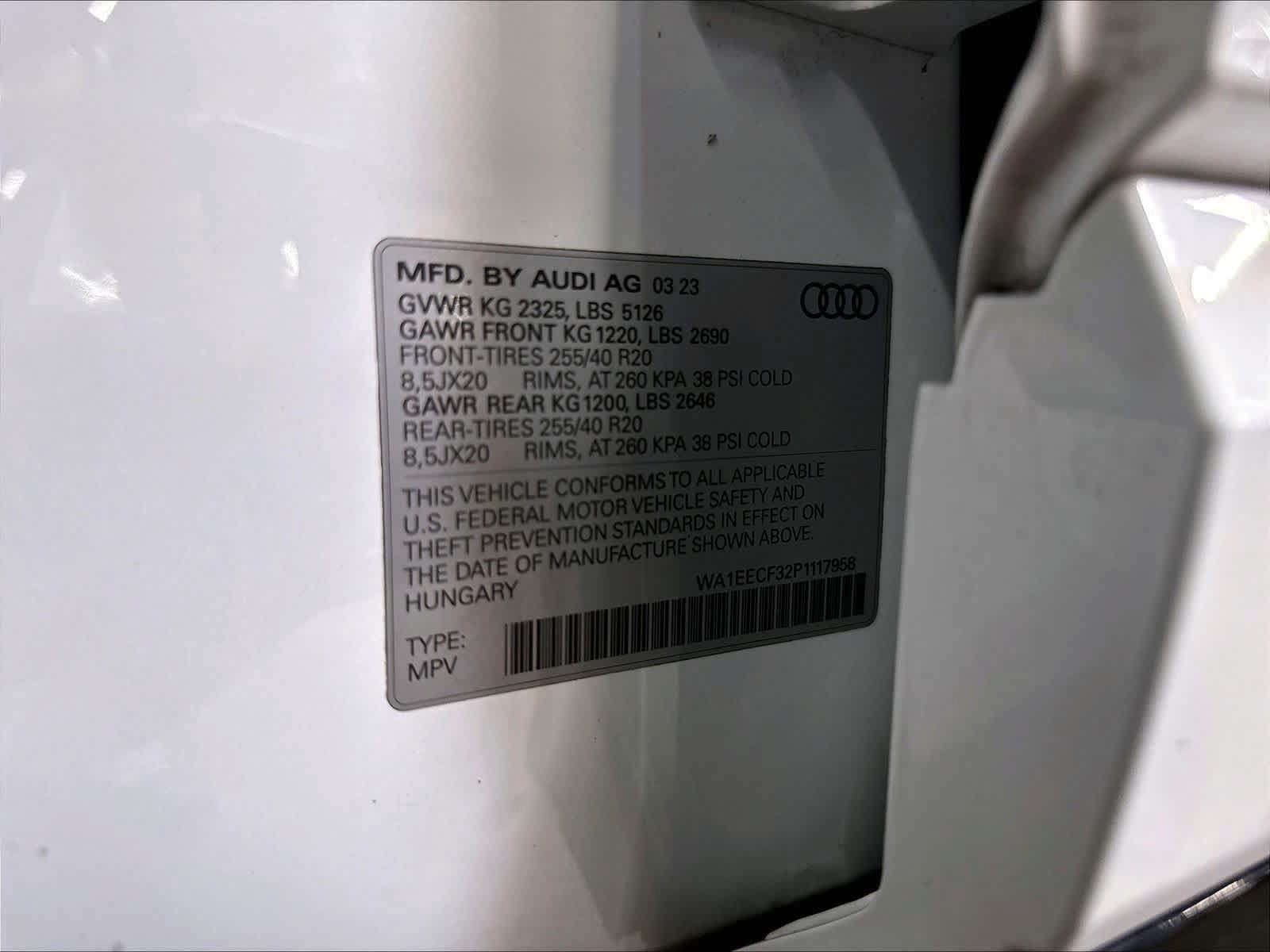 Used 2023 Audi Q3 2.0T Premium Plus w/ Premium Plus Package AWD/4WD image 35