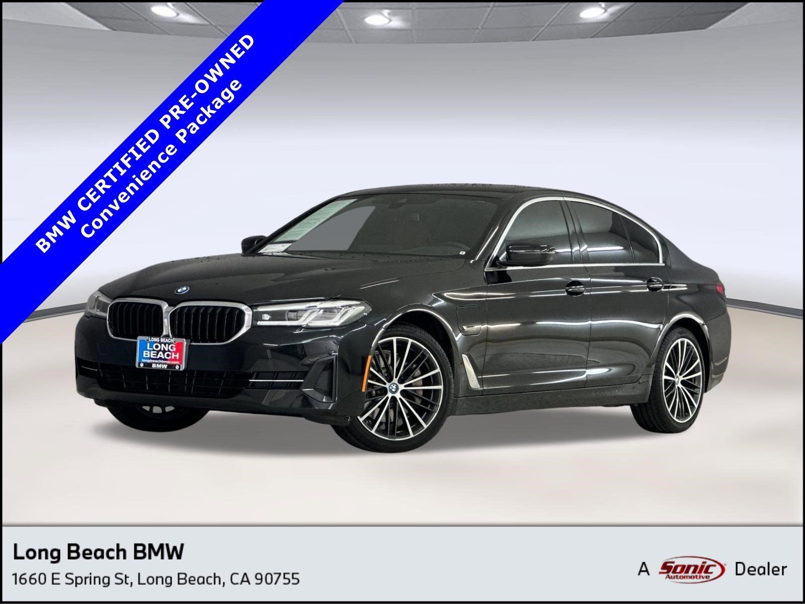 Certified 2023 BMW 530e w/ Convenience Package RWD image 1