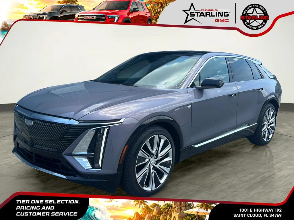 Certified 2025 Cadillac Lyriq Luxury w/ LPO, Floor Liner Package AWD/4WD image 1