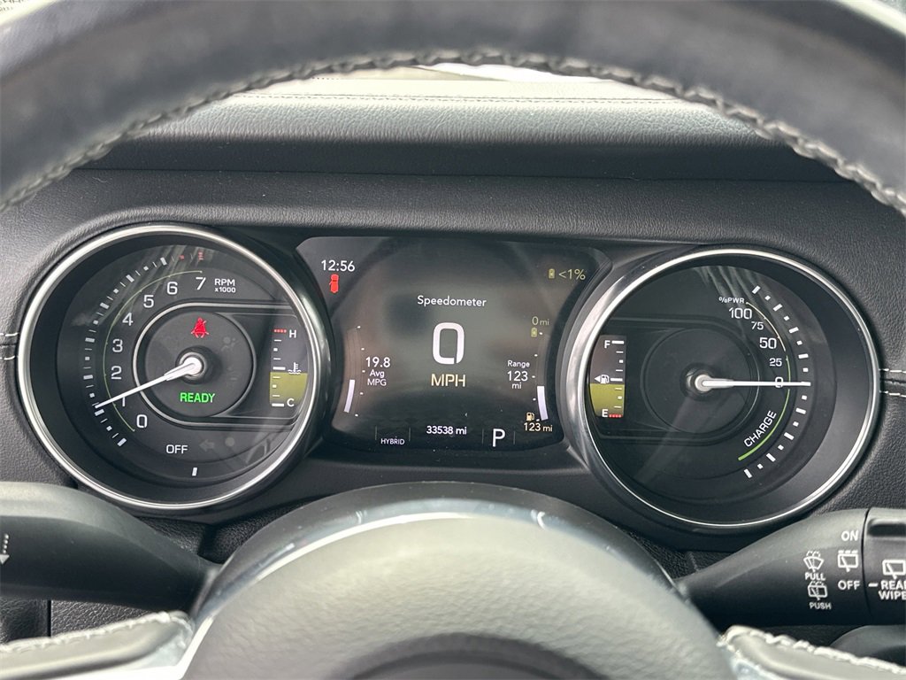 Used 2021 Jeep Wrangler Unlimited Sahara 4xe w/ Cold Weather Group image 11