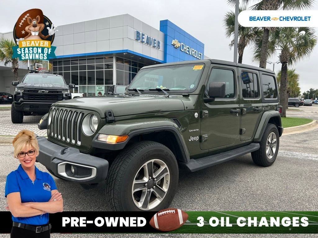 Used 2021 Jeep Wrangler Unlimited Sahara