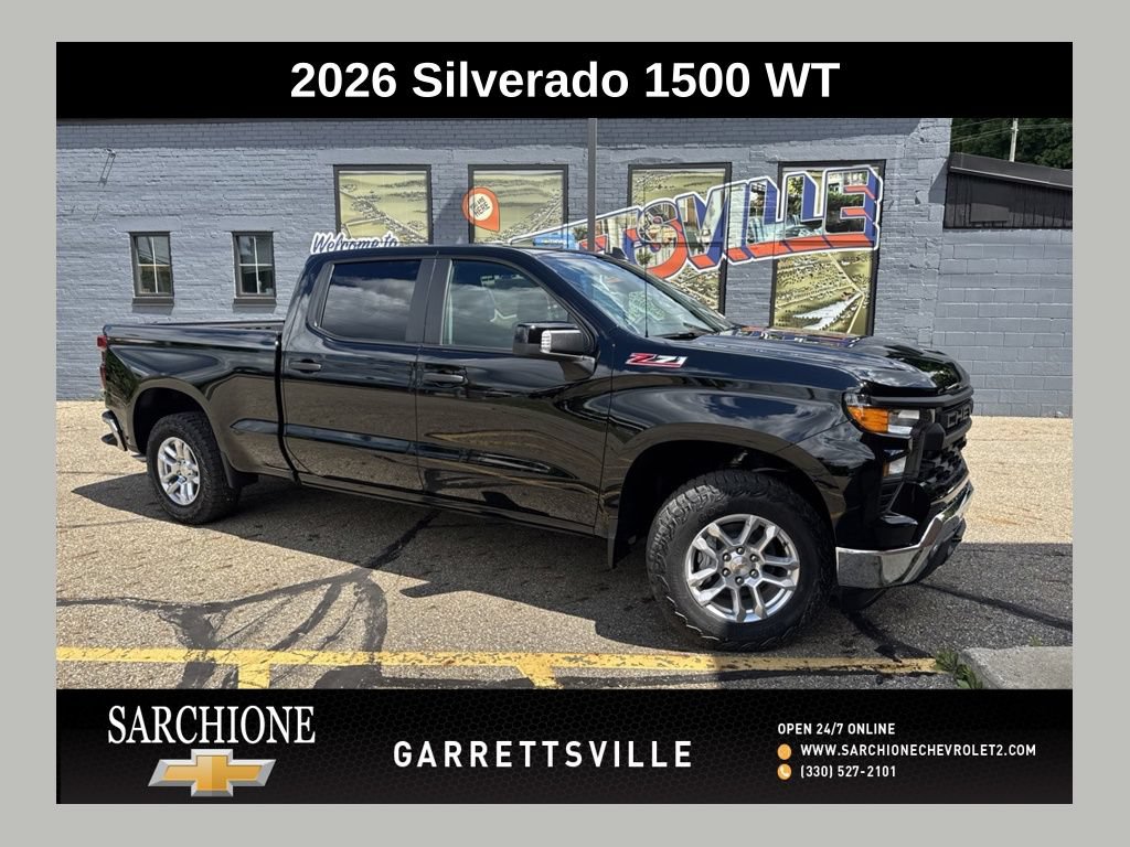 New 2026 Chevrolet Silverado 1500 W/T w/ WT Value Package AWD/4WD video 1